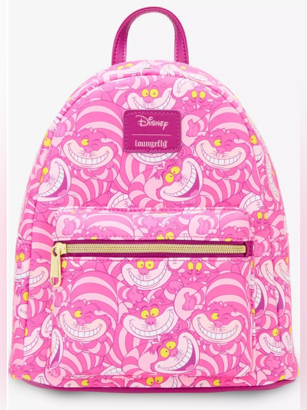 New Loungefly Disney Alice In Wonderland Cheshire Cat Collage Mini Backpack